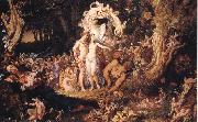 Paton, Sir Joseph Noel The Reconciliation of Oberon and Titania oil painting on canvas
